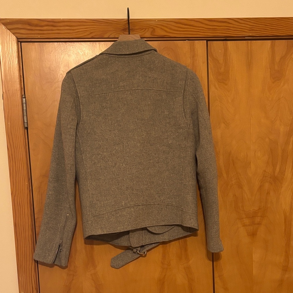 Theory Gray Utility Jacket - image 3